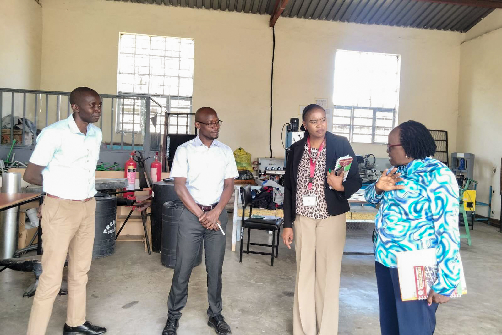 County Director Applauds Excellence at Kabarak University TVET Institute During TVETA–CDACC Exam Inspection