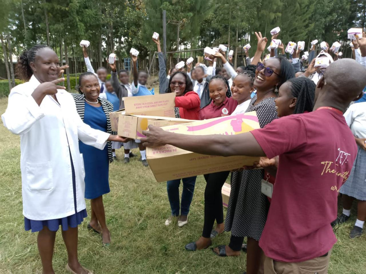 Spreading Love and Empowerment on Valentine&#039;s Day as Kabarak University TVET Institute Visits Crater View Secondary School